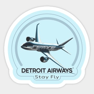 Detroit Airways Sticker